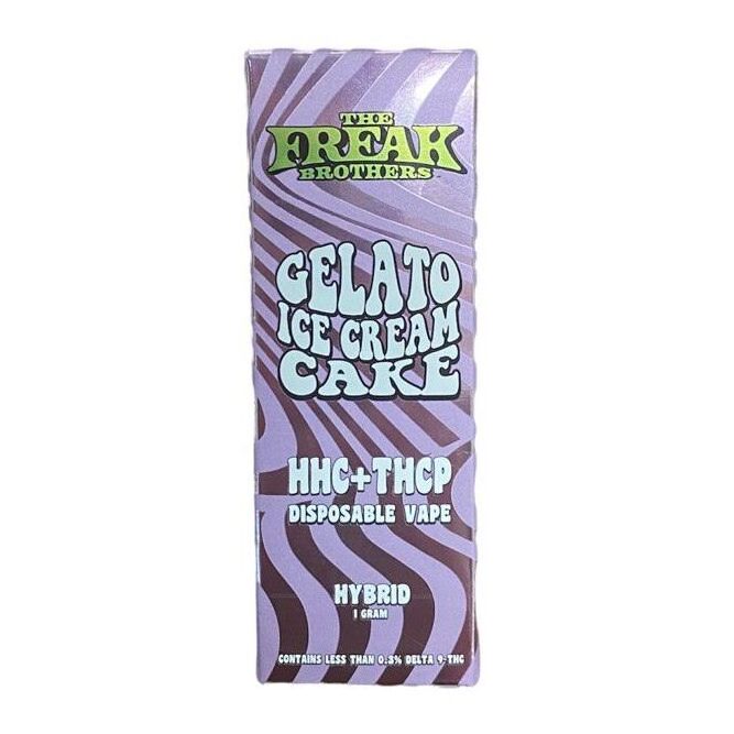 The Freak Brothers HHC + THCP Gelato Ice Cream Cake Disposable Vape – (1g)