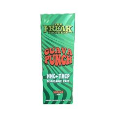 The Freak Brothers HHC + THCP Guava Punch Disposable Vape – (1,000mg Total Cannabinoids)