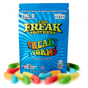 The Freak Brothers THCO Freaky Worms (1,000mg Total THCO)