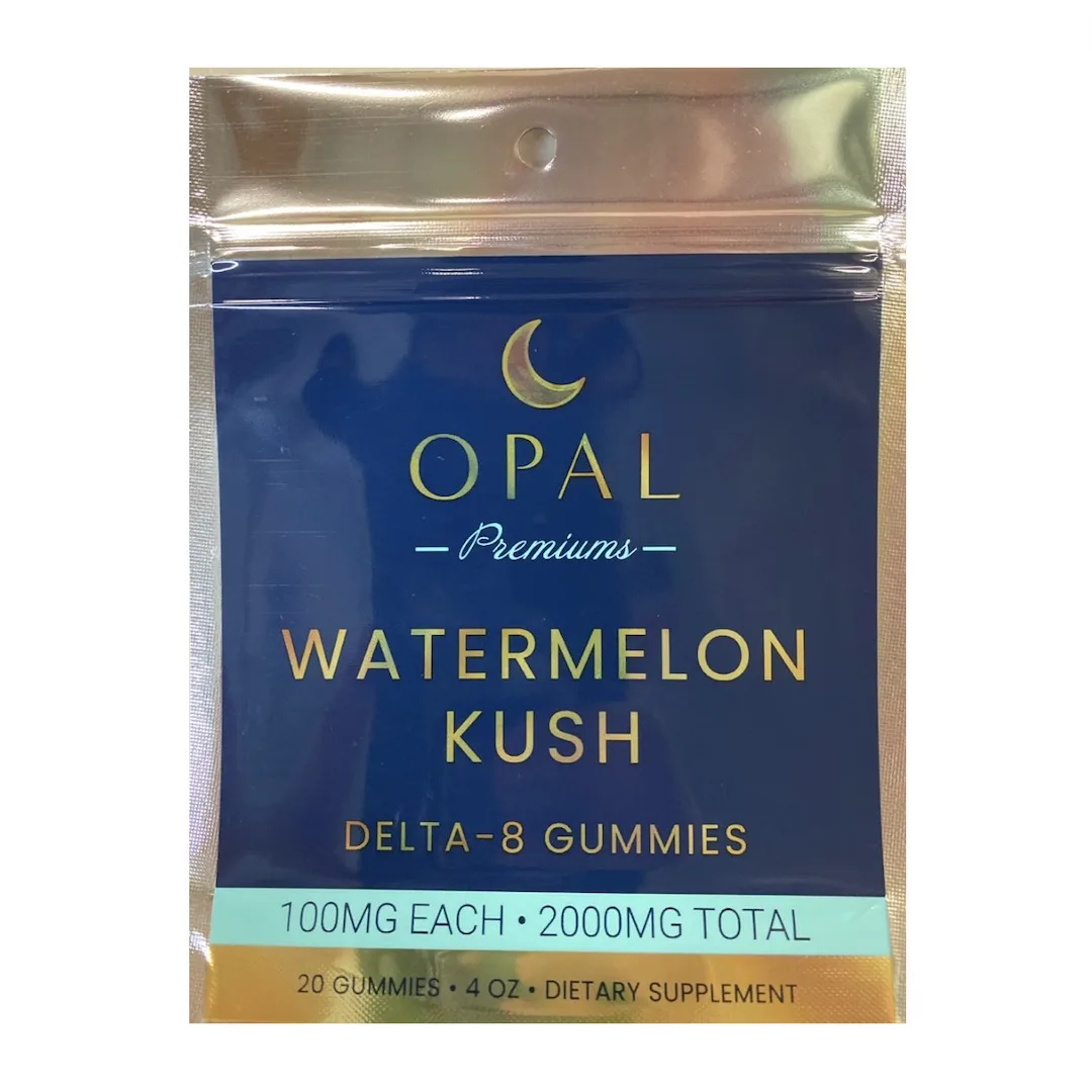 Opal Premiums Delta-8 THC Gummies (2,000mg Total Delta-8 THC)