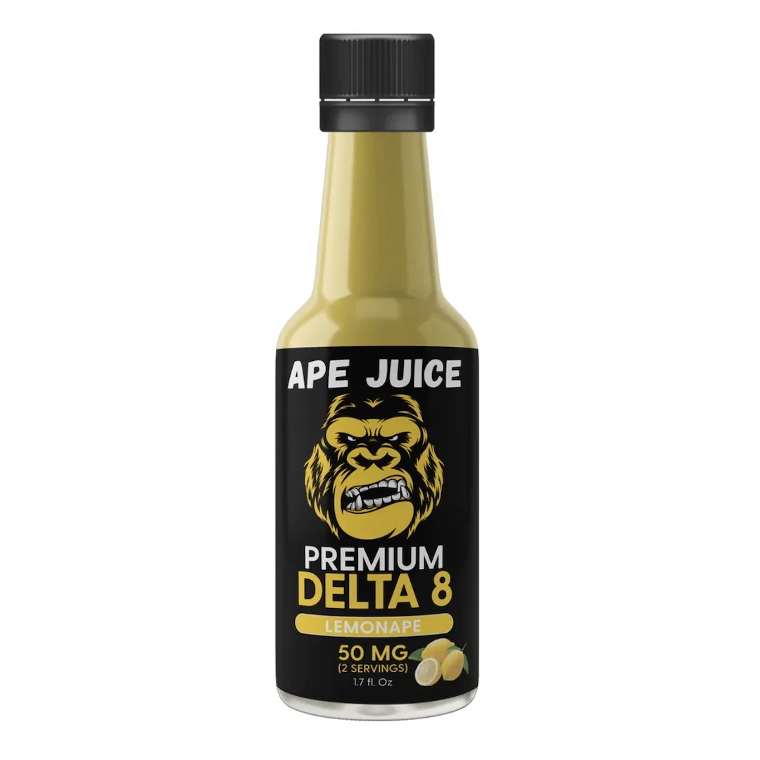 The Ape Lab Lemonape Delta-8 THC Miniature Juice Beverage (50mg Delta-8 THC)